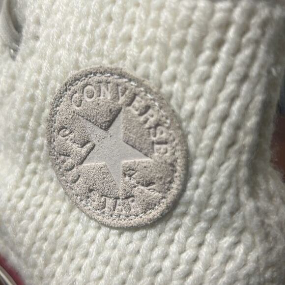 CHUCK TAYLOR ALL STARS CONVERSE HIGH KNIT SNEAKERS SIZE US 8 UK6 - Picture 5 of 5